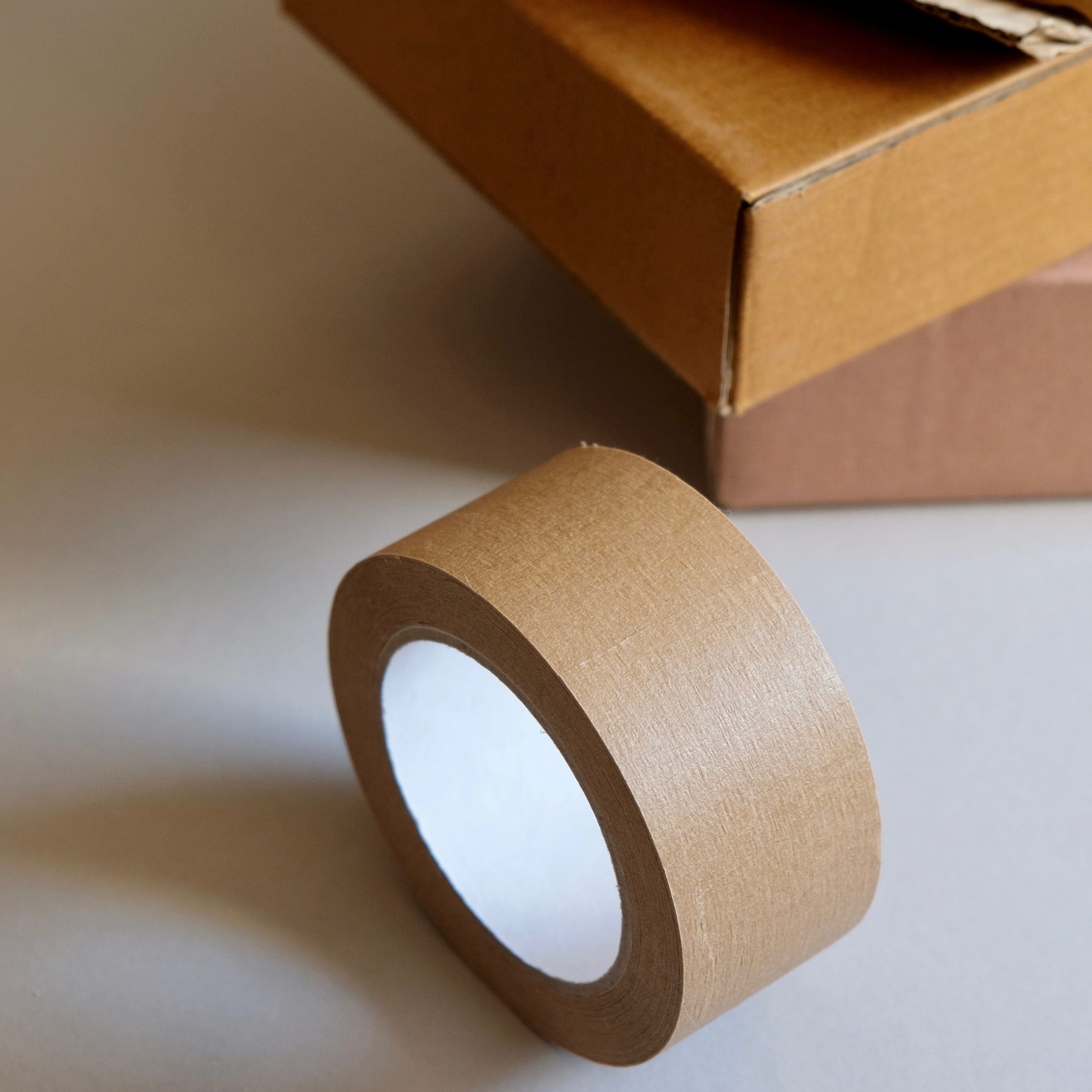 A roll of packing tape